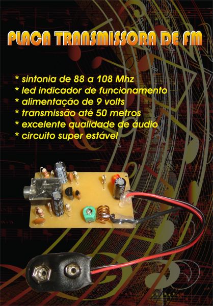 Placa Transmissora de FM